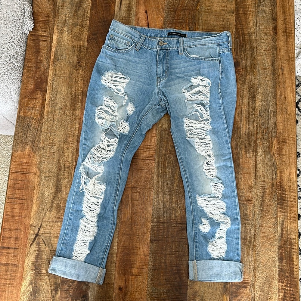 Distressed Flying Monkey Jeans